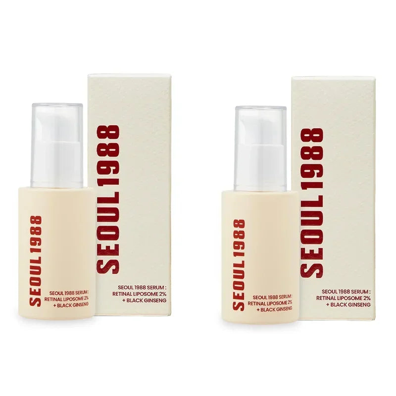 Seoul 1988 Eye Cream Niacinamide Retinoic Acid Ginseng Essence Firm Cream Lighten Fine Lines Deep Moisturizing Care Essence Set