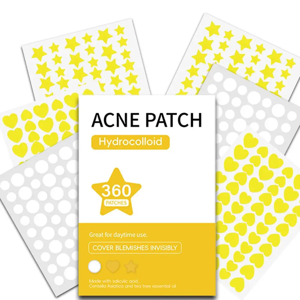 Color Acne Patch Set Mild Non-irritants Fade Acne Pimples Closed Mouth Improve Acne Muscle Acne Patch Skin Care