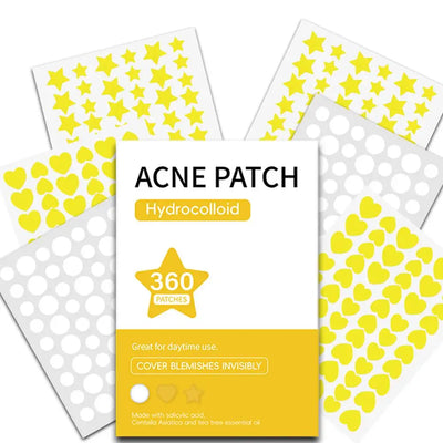 Color Acne Patch Set Mild Non-irritants Fade Acne Pimples Closed Mouth Improve Acne Muscle Acne Patch Skin Care