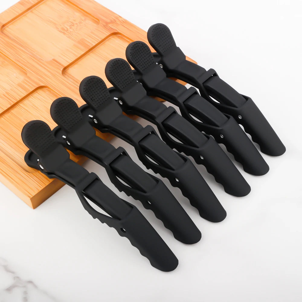 6pcs/lot Hair Clip Hairdressing Clamps Claw Section Alligator Clips Barber For Salon Styling Hair Accessories Hairpin For Women