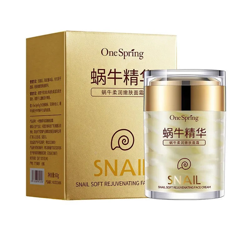 Snail Collagen Face Cream Facial Serum Firming Nourishing Moisture Repair Face Damaged Lift Firm Smooth Skin Korean Skin Care