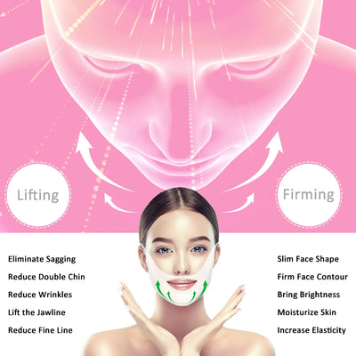 1/6/10pcs Lifting Facial Mask Face V Shape Hydrogel Thin Face-Lifting Slimming Mask Reduce Double Chin Face Massage