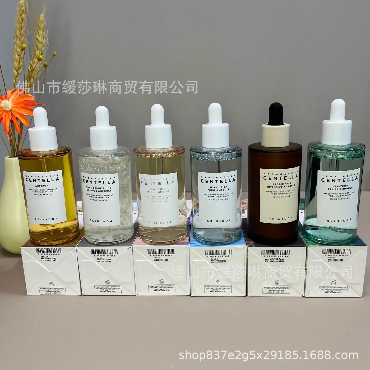 SKIN1004 Skin Care Angel Centella Ashesia Repair Essence Ampoule Soothing Hydrating Essence Dry Skin Sensitive Skin Care 100ML