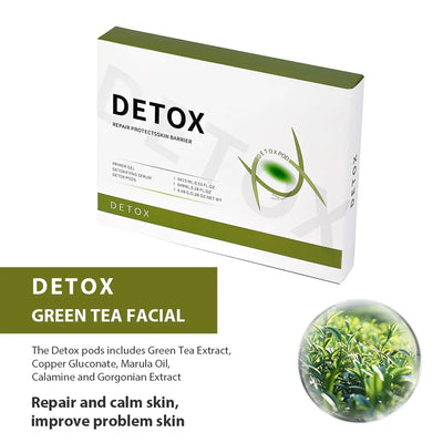 Foreverlily 5 pcs CO2 Pods Set For CO2 Bubble Pen Aqua Face Cleaning CO2 Capsule Gels Facial SPA Beauty Restart Kit Skin Care