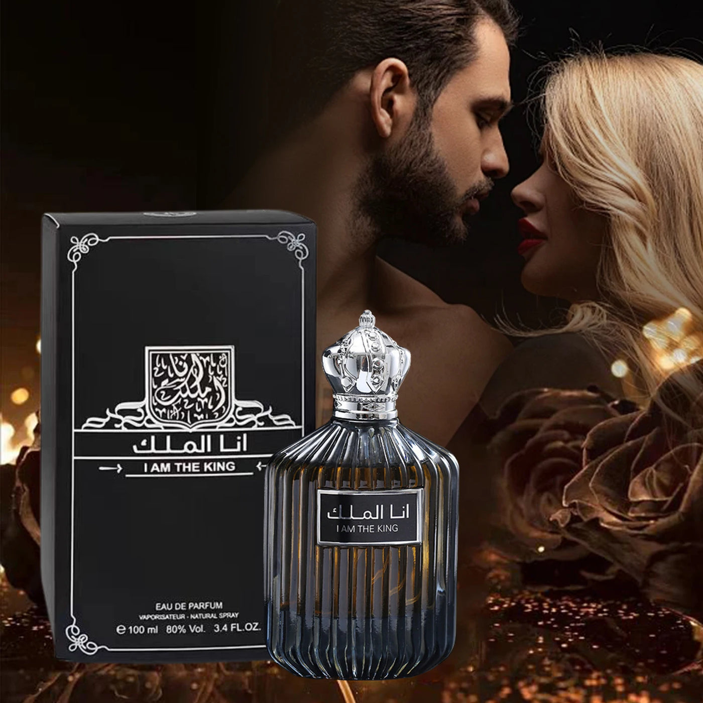 Arabic King Men's Perfume A provocative fragrance that exudes confidence, sensuality, and sophistication lasting finish