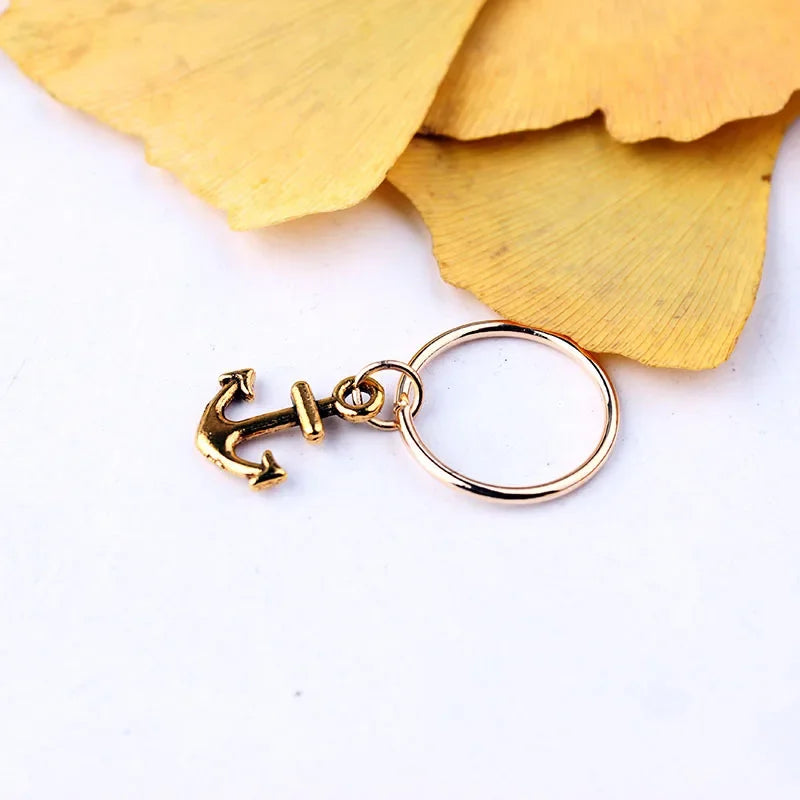 5pcs/bag Hair Braid Bead Butterfly Dreadlock Beads Ring Braiding Hair Sparkly Hair Styling Tool Bohemian Braid Hairs Accessories