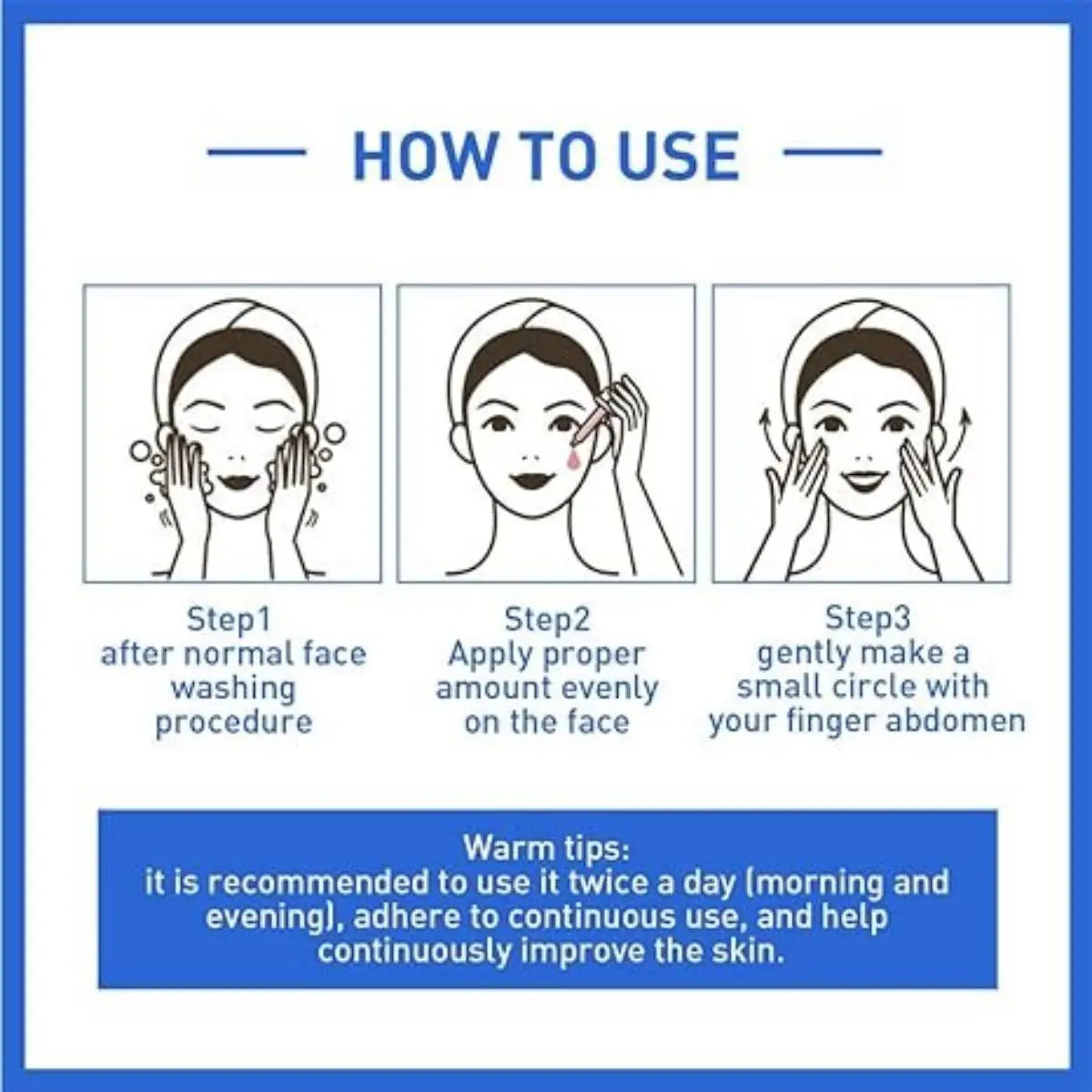 Facial skincare collagen, hyaluronic acid, serum, retinol, vitamins, moisturizing, whitening, and shrinking pores