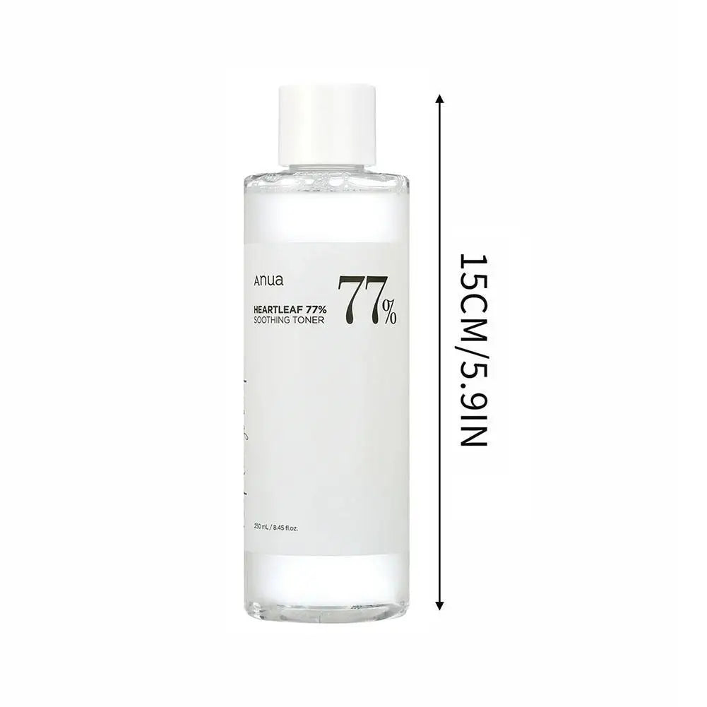 1/2Pcs Anua Heartleaf 77 Soothing Toner pH 5.5 Trouble Care, Calming Skin, Refreshing, Hydrating, Purifying Face Skin Care