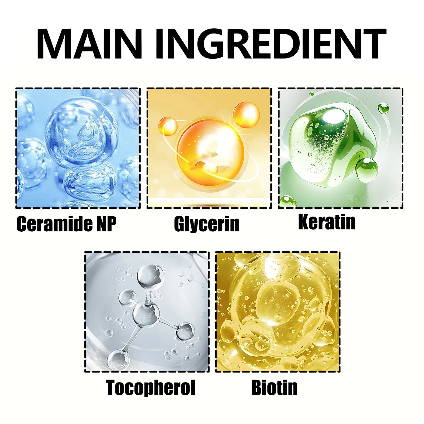 Hair Root Nutrient Peptide Protein Shampoo, Keratin and Biotin, 8.82 Oz, Deep Care for Dry, Frizzy and Damaged Hair, Moisturizing and Smoothing Formula, Suitable for Men and Women