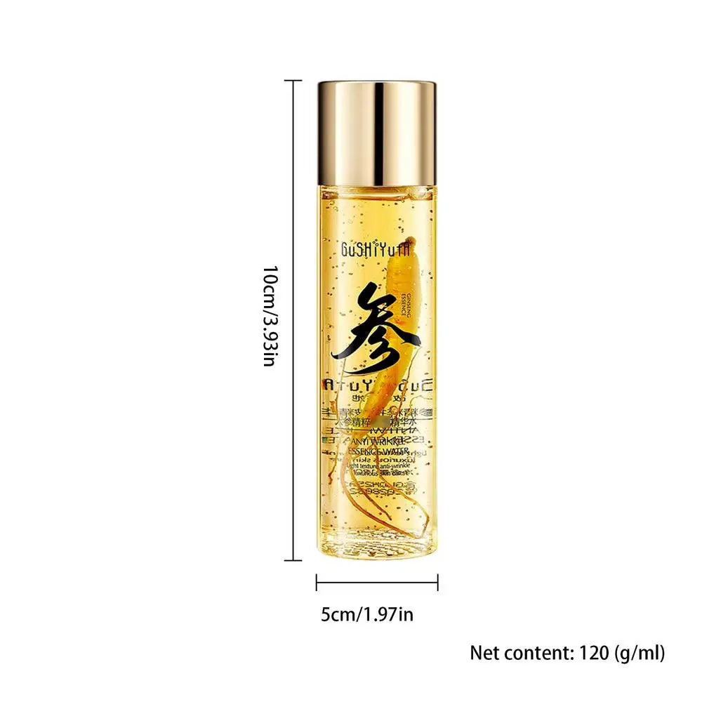 NEW 100ml/120ml Gold Ginseng Face Essence Polypeptide Anti-wrinkle Lightning Moisturizing Facial Serum Skin Care Products