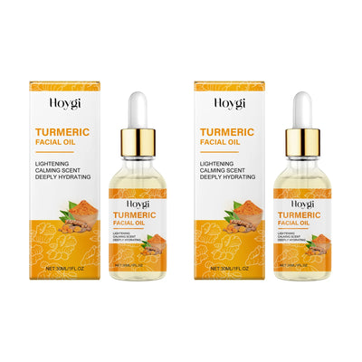 Turmeric Facial Essence Oil Nourishing Brightening Fade Dark Spot Skin Care Smoothing Firming Glowing Complexion Moisturizing