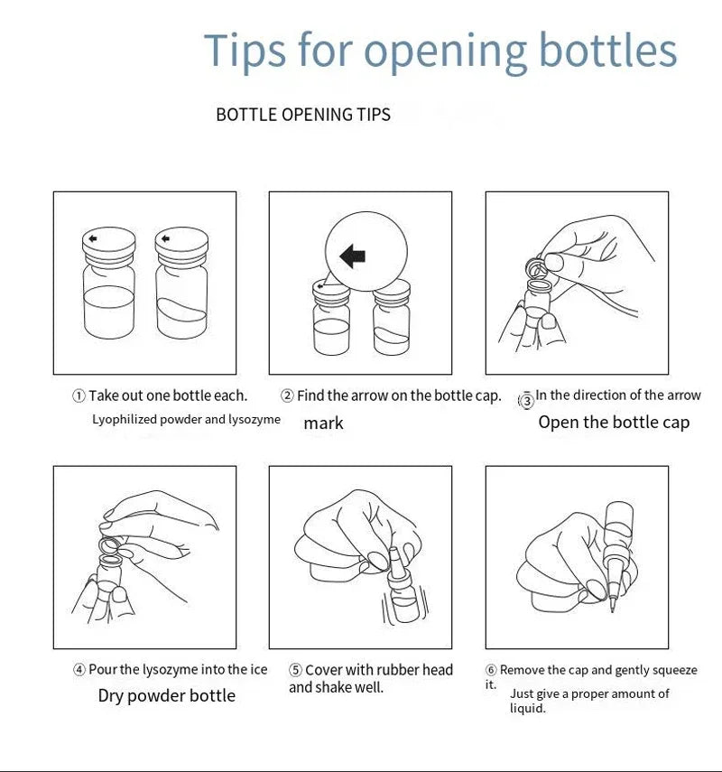 Polypeptide Placenta Freeze-dried Powder Essence Repair Facial Hydrating Nourishing Pore Shrinking Skin Rejuvenate Skin Care