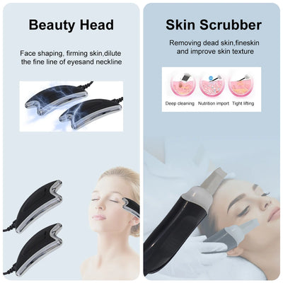 AOKO Updated 10 in 1 Bubbles Skincare Facial spa Hydrogen Purification Face Cleaning Professional Beauty Machines