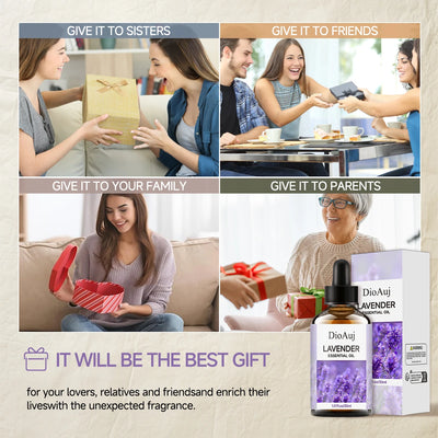 30ml/1.01fl.oz  LAVENDER Essential Oil  for Humidifier, Facial, Skin Care, Aromatherapy, Hair Care, Scalp and Body Massage