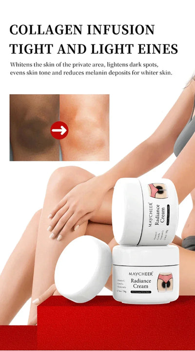 Whitening Cream Private Parts Underarm Bleaching Serum Whiten Butt Knee Brighten Inner Thigh Intimate Parts Dark Remove Melanin