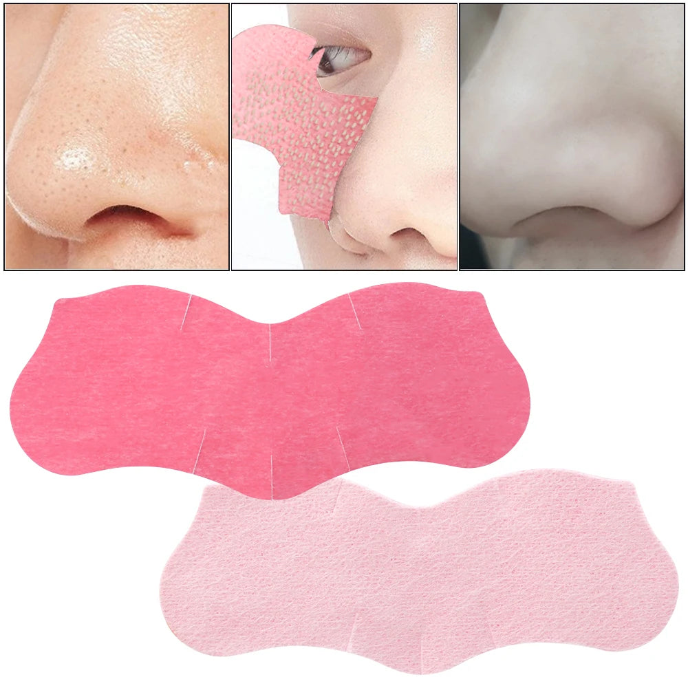 Peel Off Nose Blackhead Remover Mask Deep Cleansing Shrink Pore Acne Treatment Strips Nose Patches Face Skin Care Beauty Tools