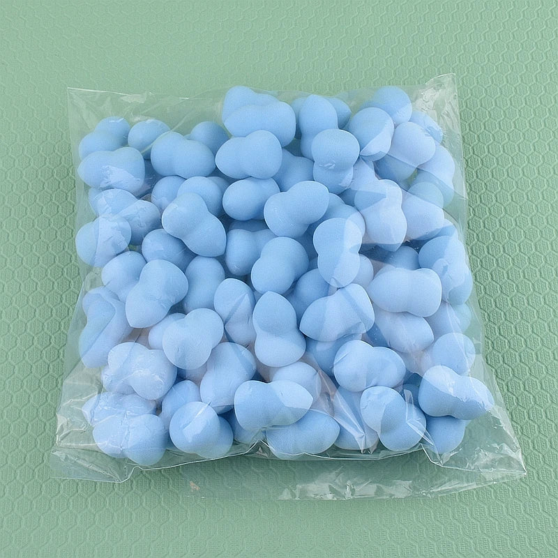 6/30/100Pcs Mini Makeup Sponge Soft Cute Face Beauty Egg Cosmetic Powder Puff for Foundation Cream Concealer Makeup Blender Tool