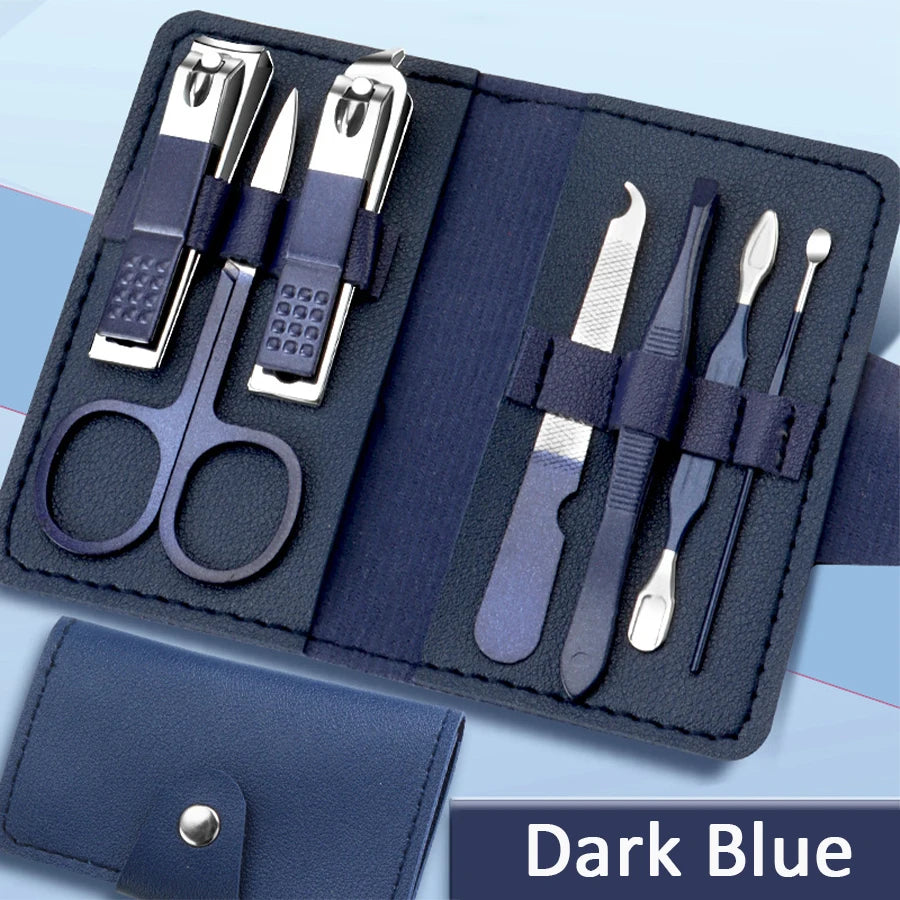 7-piece Nail Clipper Set Complete Set Of Household Nail Clippers Manicure And Beauty Tools Portable Nail Clipper Set