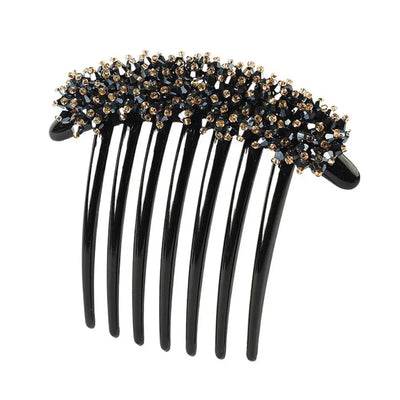 Women Hair Comb Rhinestone Crystal Hair Clips Hairpins Lady Bride Wedding Party Headdress Headwear Elegant Hair Accessories