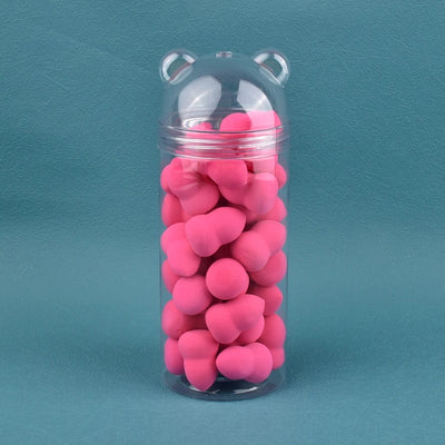 6/30/100Pcs Mini Makeup Sponge Soft Cute Face Beauty Egg Cosmetic Powder Puff for Foundation Cream Concealer Makeup Blender Tool