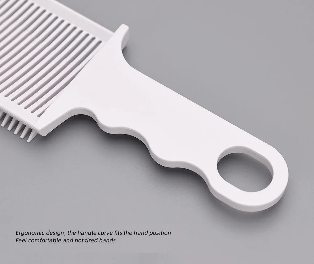 Barber Flat Topper Fading Comb Guide Professional Hair Styling Comb Heat-resistant Hair Cutting Clippers Salon Hairdresser Tools