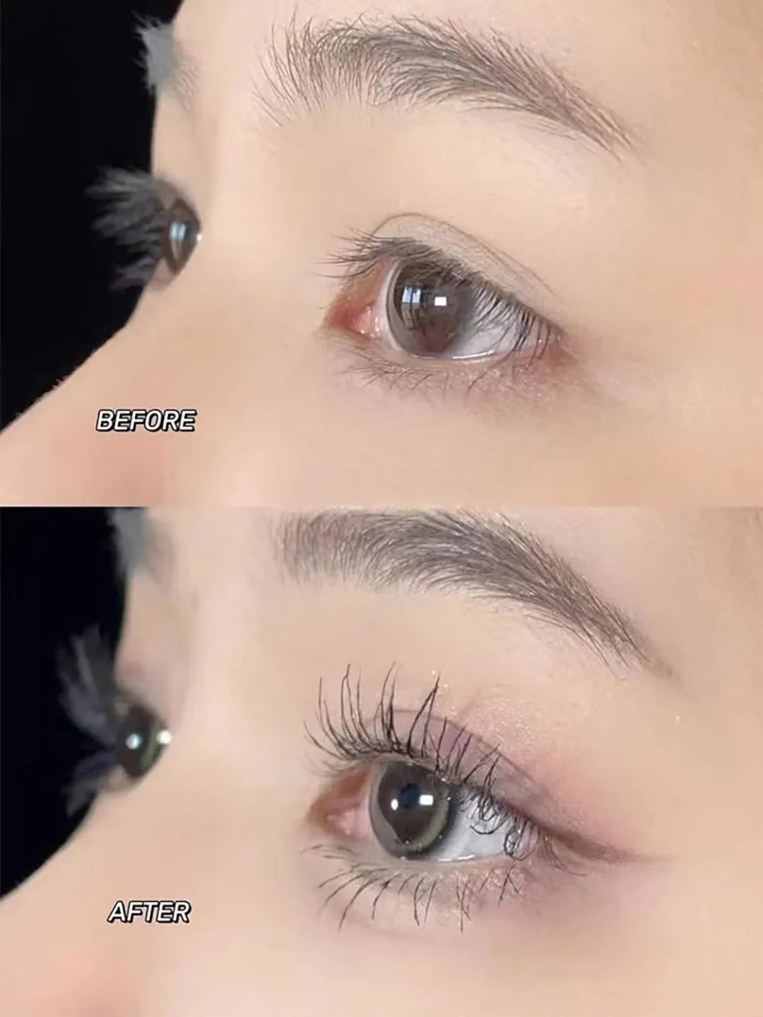 Waterproof Thick Lengthening Mascara 3D Fiber Lashes Black Brown Eyelash Extension Big Brush No Smudging Lasting Eye Cosmetics