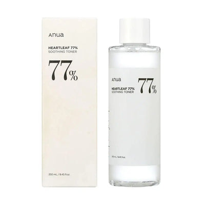 1/2Pcs Anua Heartleaf 77 Soothing Toner pH 5.5 Trouble Care, Calming Skin, Refreshing, Hydrating, Purifying Face Skin Care