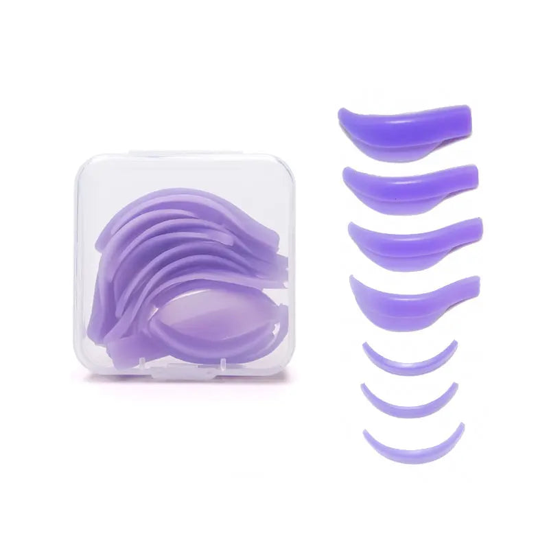 4/5/7 Pairs Silicone Eyelash Perming Pad Lash Lifting Kit Recycling 3D Eyelashes Curler Rods Shield Lashes Extension Supplies