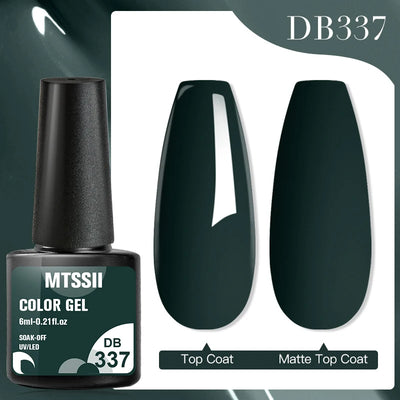Mtssii 6ml Nail Gel Jelly Eggshell Gel Nail Polish Transparent Gel Soak Off Nail Art Gel UV LED Varnish