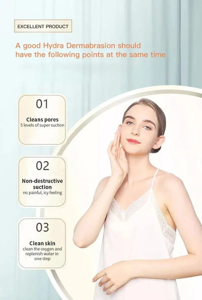 2IN1 Vacuum Acne Pore Cleaner Small Bubble Blackhead Remover Skin Deep Cleaning Beauty Care Tools Moisturizing Beauty Instrument