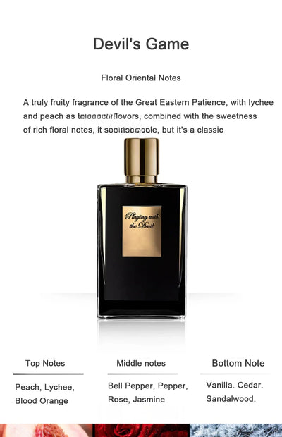 A 50 - ml brand perfume with an atomizer, suitable for both women and men, has a long - lasting fragrance. It combines woody ele