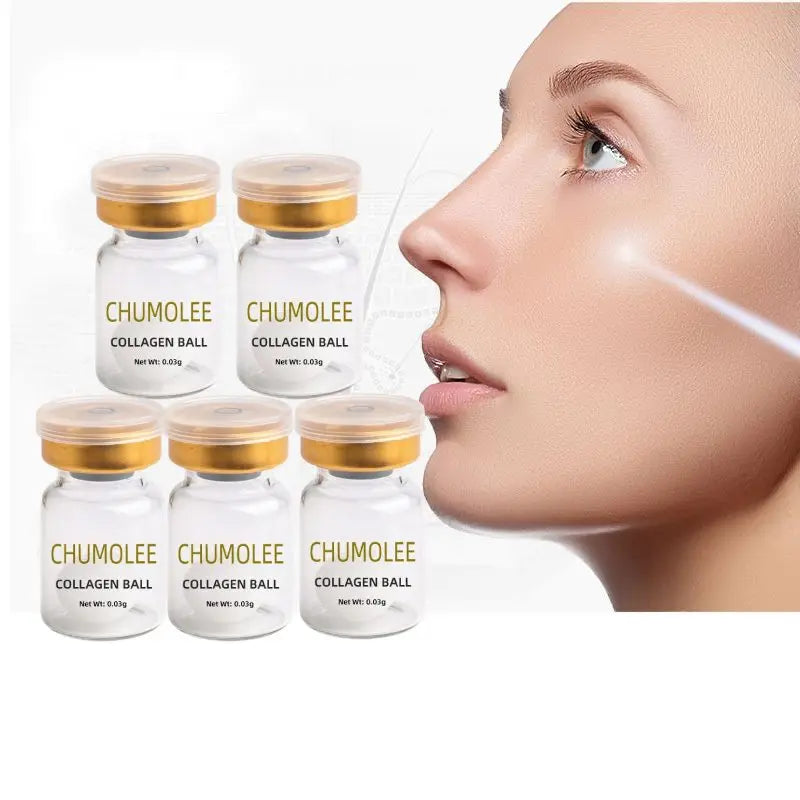 Japan Silk Protein Collagen Thread Ball Facial Serum Moisturizing Anti Aging Firming Wrinkle Korean Cosmetics Skin Care Essence