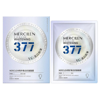 Oil Control Whitening Anti Wrinkle Facial Mask 377 Vitamin C Brighten Skin Tone Moisturizing Face Mask Korean skincare products