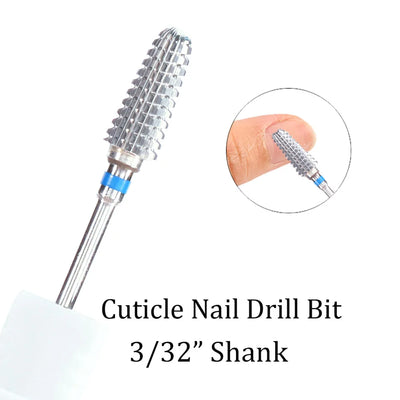 1pc Tungsten Carbide Nail Drill Bit Cutter For Manicure Machine Carbide Electric Nail Drill Milling Cutter For Nail Accessories