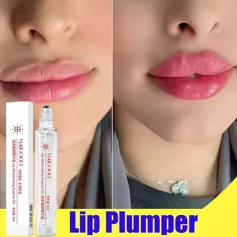 Instant Lip Plumping Essential Oil Nourishing AntiWrinkle Moisturising Sexy Lip Care Ultimate Plumping Lip Gloss Serum Cosmetics