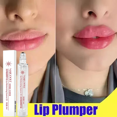 Instant Lip Plumping Essential Oil Nourishing AntiWrinkle Moisturising Sexy Lip Care Ultimate Plumping Lip Gloss Serum Cosmetics