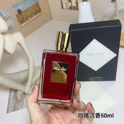 A 50 - ml brand perfume with an atomizer, suitable for both women and men, has a long - lasting fragrance. It combines woody ele