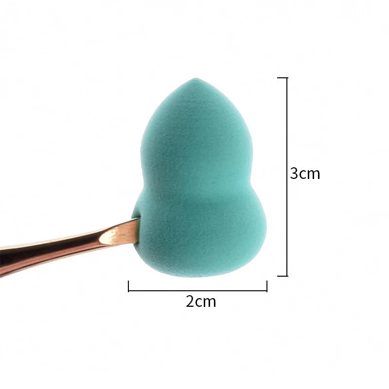 6/30/100Pcs Mini Makeup Sponge Soft Cute Face Beauty Egg Cosmetic Powder Puff for Foundation Cream Concealer Makeup Blender Tool