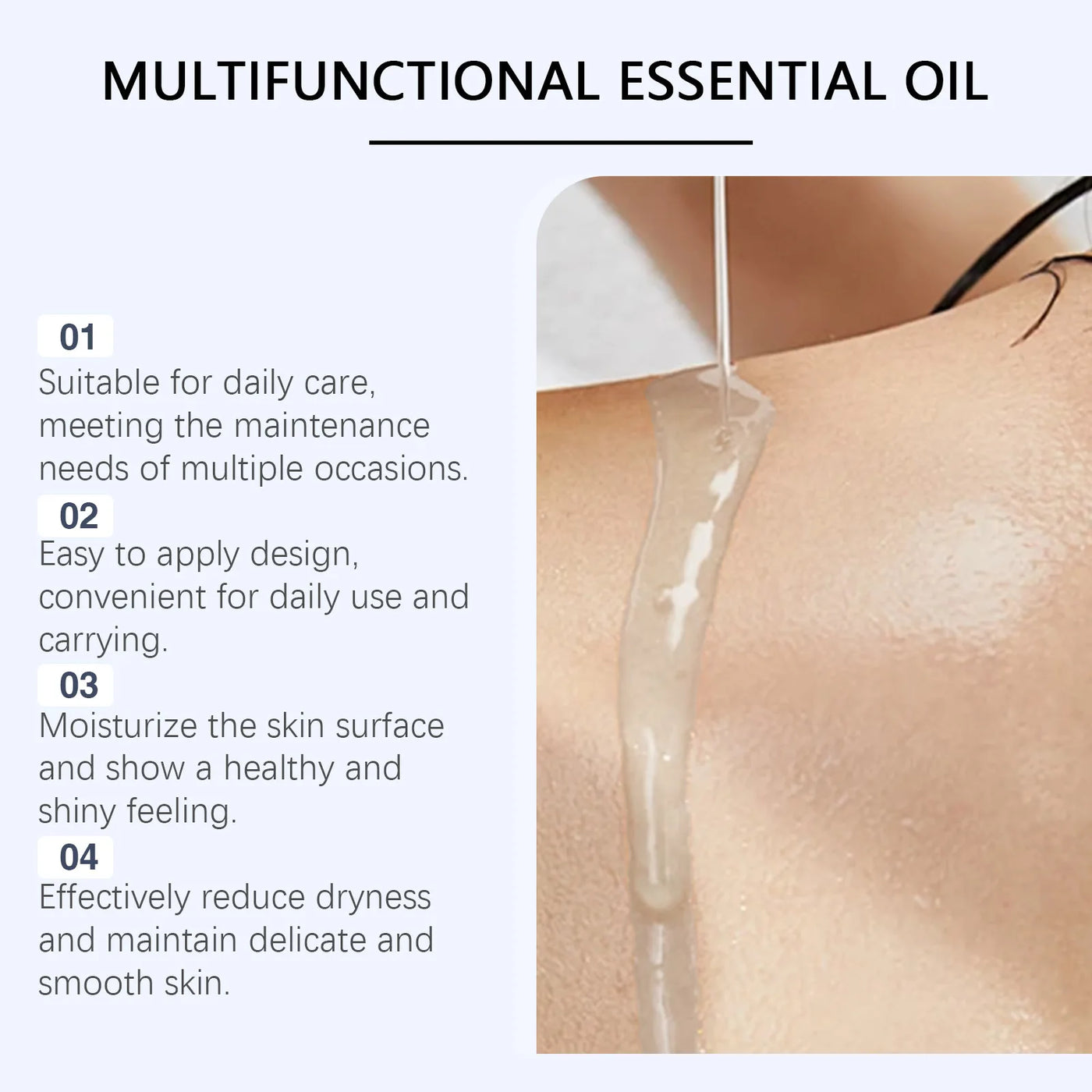 Blue Lotus Essential Oil Pure Organic Aromatherapy Diffusers Humidifiers Hair Nails Body Care Refresh Relax Moisture Plant Oil