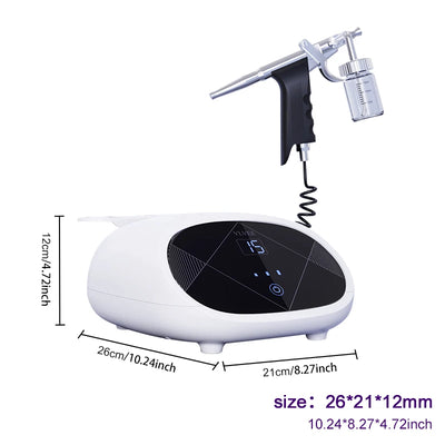 VLVEE Professional Face hydration device 3 Gears High Pressure adjustment Moisturize the skin Desktop handheld spray gun HomeUse