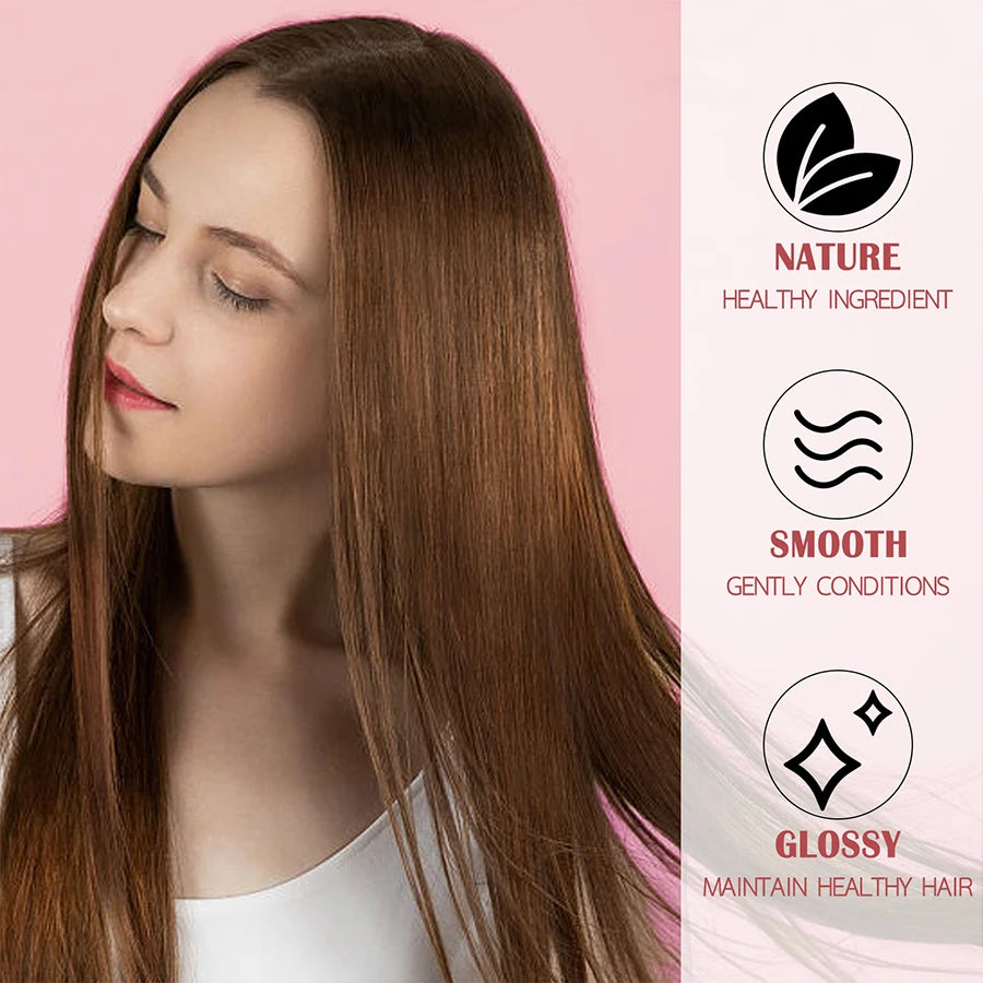 Lockmio 100ml Heat Thermal Protection Spray Moisturize Smooth Protect Hair Repair Damage Frizz Conditioner For Salon Hairstyle