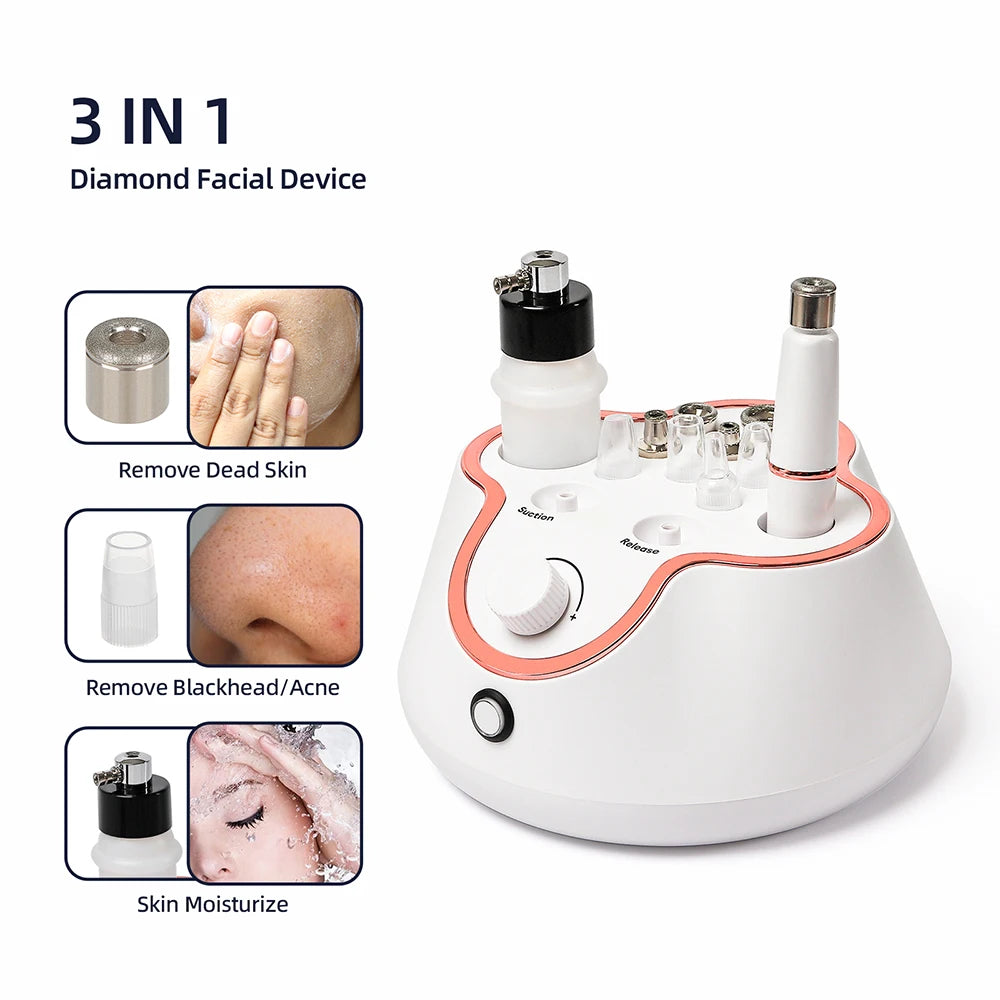 Foreverlily Diamond Facial Peeling Machine Home Use Professional Microdermabrasion Nano Water Spray Exfoliation Beauty Machine