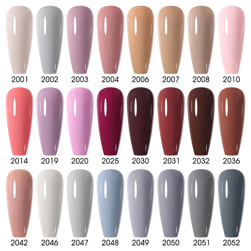 Clou Beaute Nail Gel Polish Kit 15ml Soak Off UVLED Nails Varnish Semi Permanent Nail Art Gels Lacquer Top Base Coat Gel Lacquer