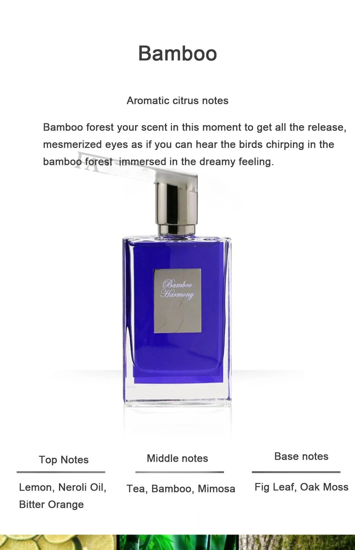 A 50 - ml brand perfume with an atomizer, suitable for both women and men, has a long - lasting fragrance. It combines woody ele