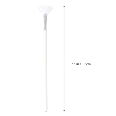 Practical Care Mini Scrub Brush Applicator Facial Face Makeup Mask Brushes Acid Make Up Brushes Soft Diy Mud Peel