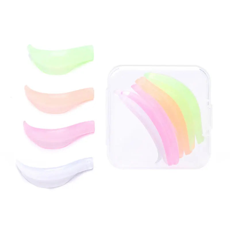 4/5/7 Pairs Silicone Eyelash Perming Pad Lash Lifting Kit Recycling 3D Eyelashes Curler Rods Shield Lashes Extension Supplies