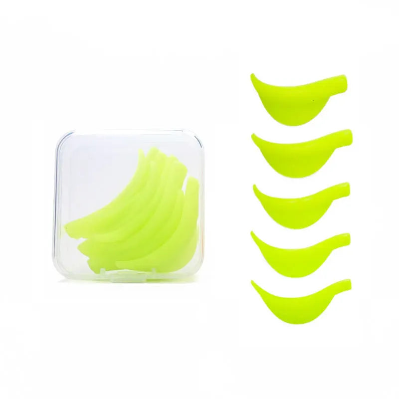 4/5/7 Pairs Silicone Eyelash Perming Pad Lash Lifting Kit Recycling 3D Eyelashes Curler Rods Shield Lashes Extension Supplies