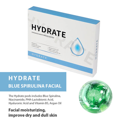 foreverlily 5 pcs CO2 Pods Kit co2 Capsule For Aqua Facial Machine CO2 Gels Bubble Pen Cleaning Facial Beauty Machine Skin Care