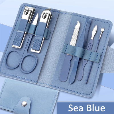 7-piece Nail Clipper Set Complete Set Of Household Nail Clippers Manicure And Beauty Tools Portable Nail Clipper Set