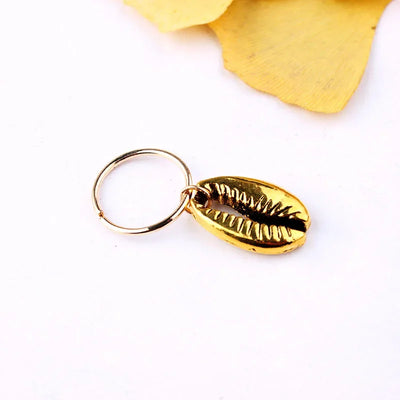 5pcs/bag Hair Braid Bead Butterfly Dreadlock Beads Ring Braiding Hair Sparkly Hair Styling Tool Bohemian Braid Hairs Accessories